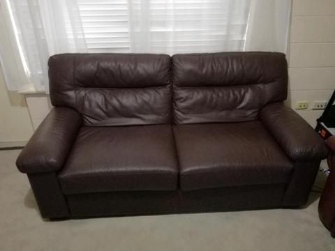 Genuine leather sofa