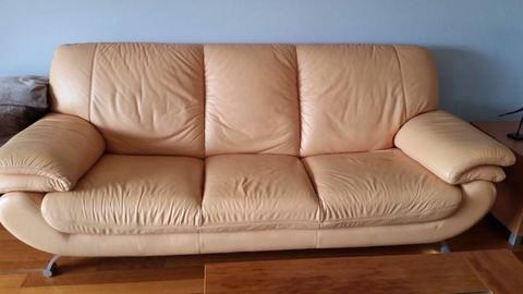 Leather sofa 3 seater & 2 seater