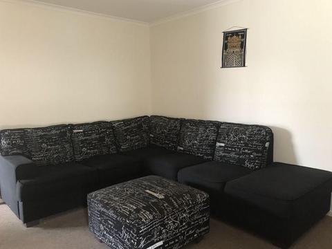 8 seats lounge with ottoman