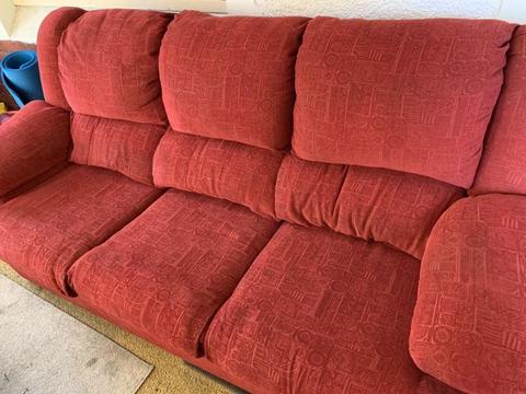 Three seater and two recliners