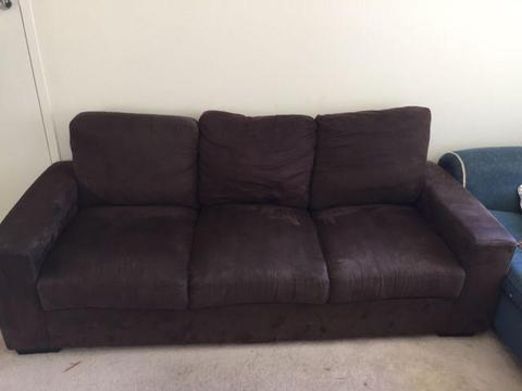 Microsuede couch/sofa/lounge