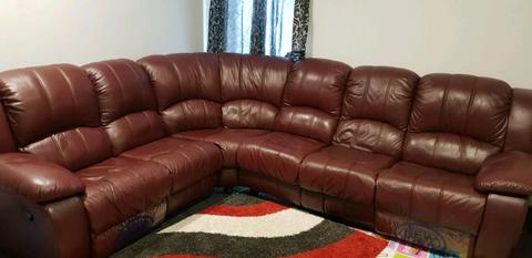 New idea leather couch