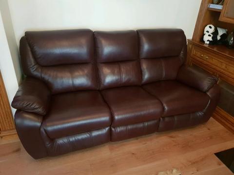 Leather Couch - Brand New RRP - $3100