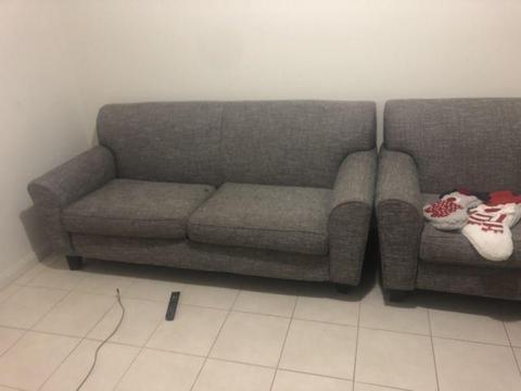 Sofa & 2 arm chairs