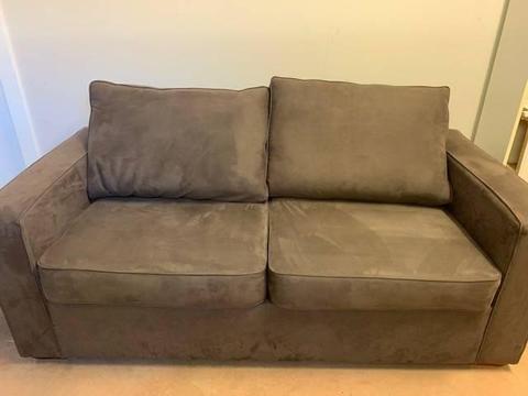 3 Seater Suede Sofa Bed in great condition