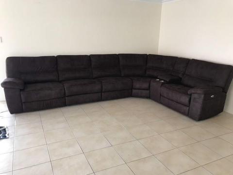 Suede corner lounge NEED GONE ASAP MAKE A OFFER