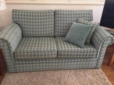 2x Australian Made Settees with Ottoman - RRP $4,000