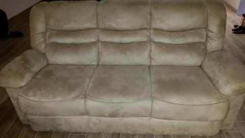 3 seat Sofa with 2 recliners