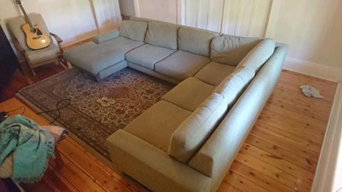 6-seater modular sofa $400
