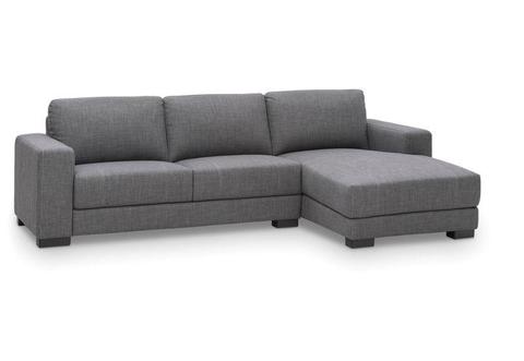Brand New Grey Corner Chaise Lounge / Sofa
