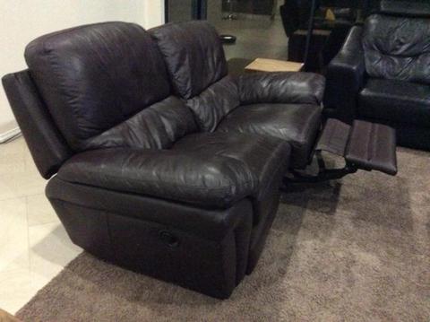 Leather lounge recliners - PRICE REDUCED