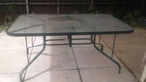 Free couch and outdoor table