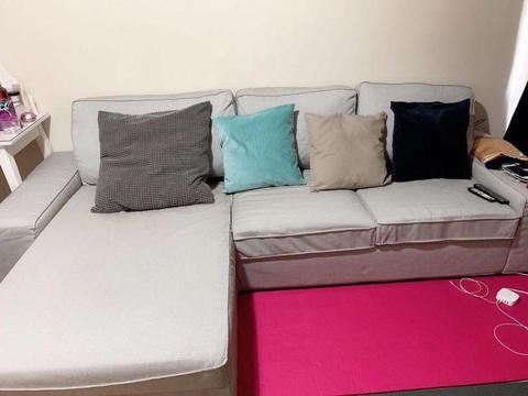 Ikea modular fabric sofa