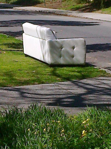 White 3 Seater Couch