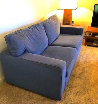 2 SOFAS ( 1 X 2 AND 1 X 3 SEATER)