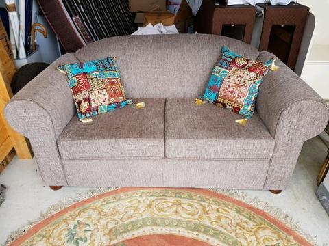 2 seat fabric couch