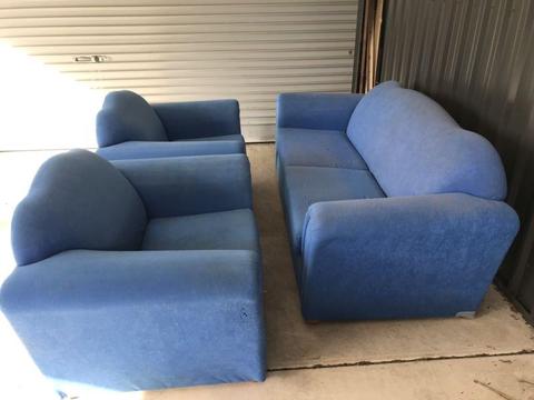 FREE COUCH AND 2x LOUNGE CHAIRS