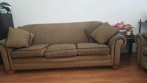 Fabric sofa 3 seater + 2 seater for sale