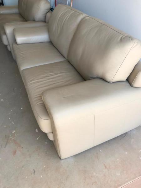 2 NickScali leather couches