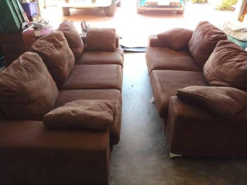 1 x 3 seat and 1 x 2 seat Couches