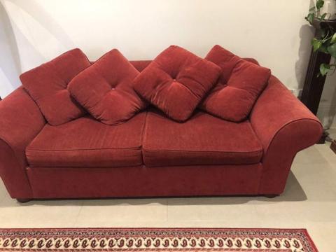 Freedom Sofa Bed in Red