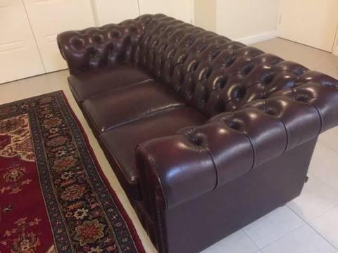 Moran Chesterfield Sofa - as new