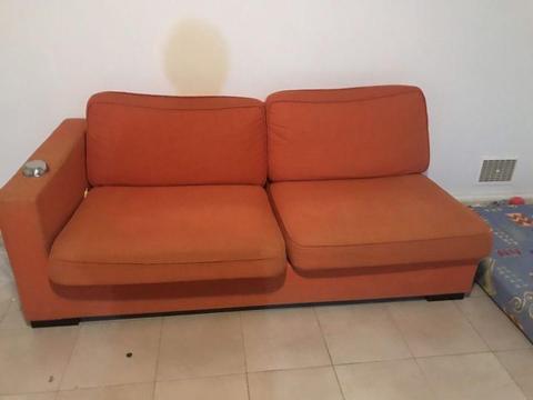 Orange chase couch