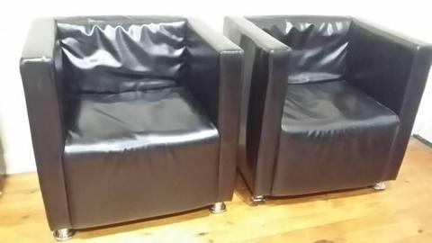 2 Small Single Sofa