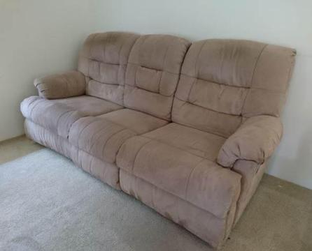 Recliner Lounge three (3) seater with table