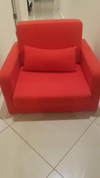 Kids Sofa Chair/Bed RED