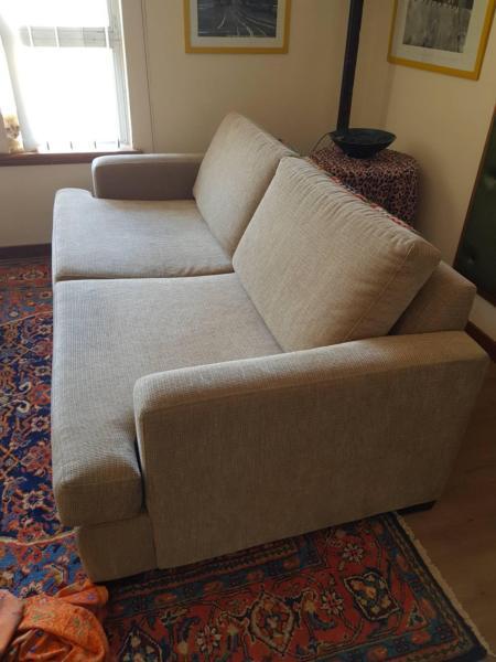 Sofa and cushions each