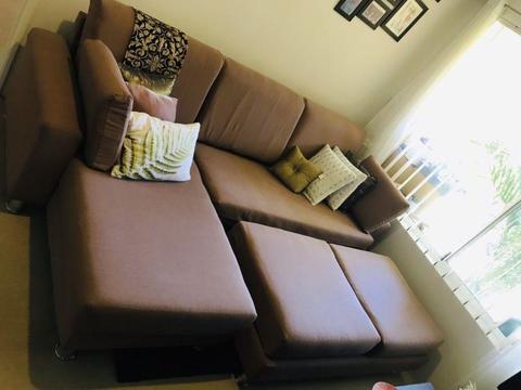 3 SEATER SOFA CHAISE