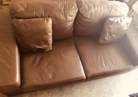 Leather Sofa 2 seater in good condition