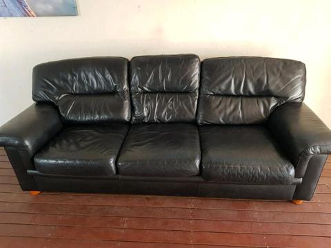 3 Seater Leather Sofa