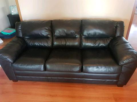 Leather sofa bed for sale