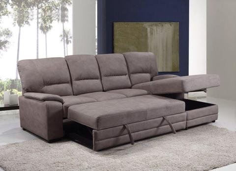 Ellie sofa bed lounge with storage (3 colours)