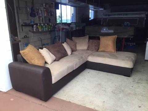 Sofa 4 seater with chaise