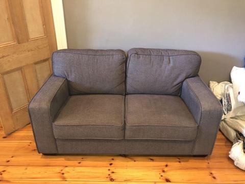 FREEDOM BROWN 2 SEATER LOUNGE