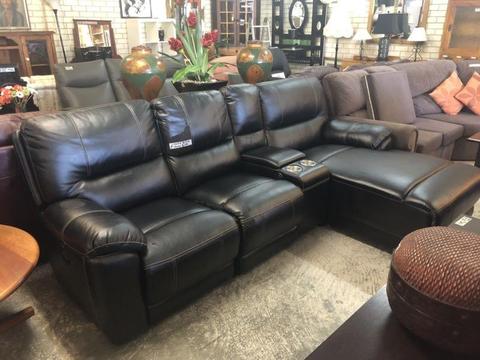 Electric Reclining Sofa with Chaise