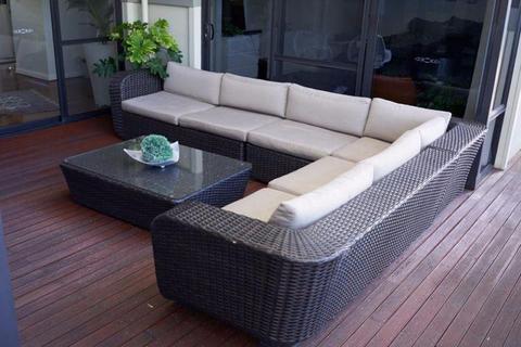 Outdoor Sofa / Lounge 7 piece modular