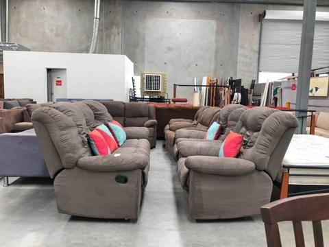 DELIVERY TODAY ALL 4 RECLINERS 3x1x1Sofas set couches SALE