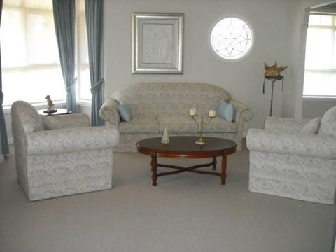 Classic Stylish lounge suite. Couch and 2 arm chairs