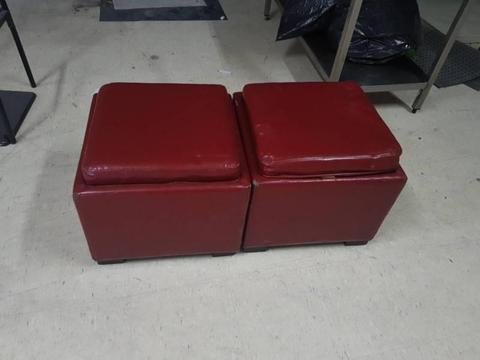 Leather Ottomans For Sale