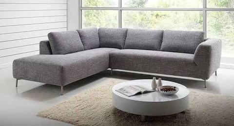 Nickscali Corner Sofa Lounge (Riley) Grey