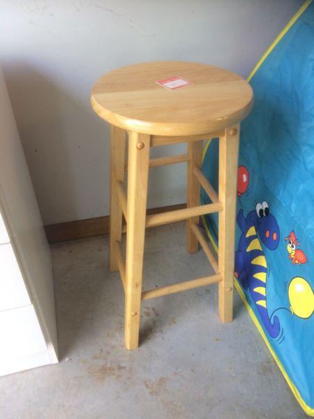 Wooden Stool as new
