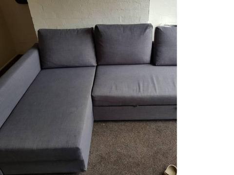 5 seater ikea sofa bed with storage in good condition