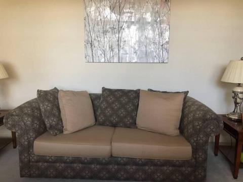 CUSTOM MADE - 3 seater couch! Excellent condition!