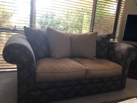 CUSTOM MADE - 2 seater couch. Excellent condition!