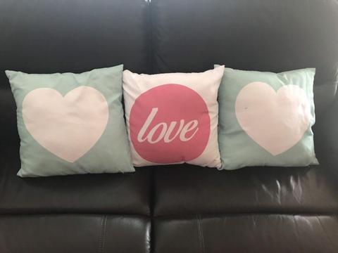 Love cushions