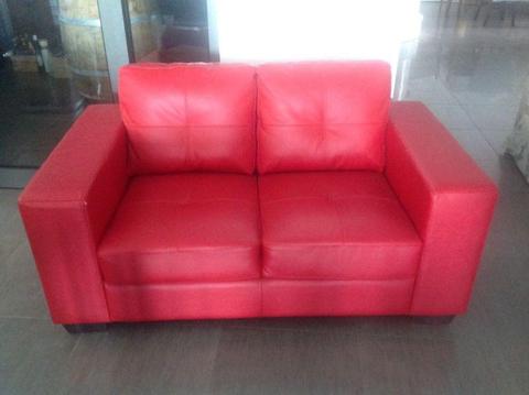 Two Seater Leather Sofa - never used
